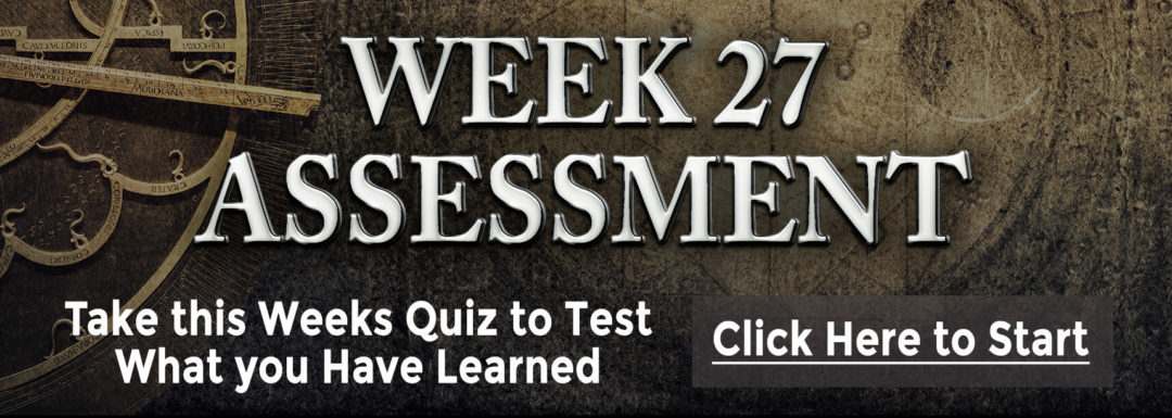 Week 27 Assessment